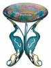 18" Birdbath w/Decorative Stand - Herons