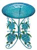18" Birdbath w/Decorative Stand - Sea Turtles