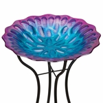 18" Birdbath w/Stand - Honeycomb