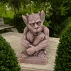 18" Gargoyle Classic Contemplative - Antique Rust