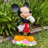 18" Mickey Mouse w/Flowers Garden Statue