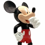18" Mickey Mouse w/Flowers Garden Statue