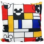 Mickey Outdoor Pillow Mondrian Print (6-Pack)