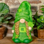 20" Shamrock Garden Gnome - Three Leaf Clover