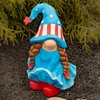 21" Lady Patriot Gnome - Fluffy Dress