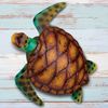 22" Brown Sea Turtle Decor