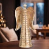 22" Gold Flame Angel Decor