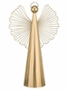 22" Metallic Gold Angel Decor