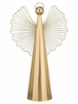 22" Metallic Gold Angel Decor