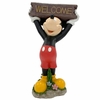 22" Mickey Mouse w/Solar Welcome Sign