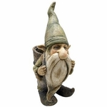 23" Vintage Gnome w/Back Basket Planter 23" Vintage Gnome w/Back Basket Planter