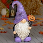 24" Halloween Garden Gnome w/Pumpkin Staff 24" Halloween Garden Gnome w/Pumpkin Staff