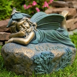 24" Lying Welcome Fairy Statue "Fern"