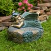 24" Lying Welcome Fairy Statue "Fern"