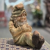 24" Vintage Sleeping Gnome