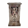 25" Classical Cherub & Flowers Pedestal