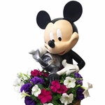 25" Mickey Mouse Garden Planter Fountain