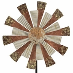 26" Copper Embossed Wind Spinner 26" Copper Embossed Wind Spinner