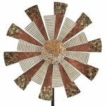 26" Copper Embossed Wind Spinner 26" Copper Embossed Wind Spinner