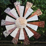 26" Copper Embossed Wind Spinner