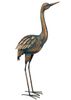 27" Patina Crane Bird - Upright