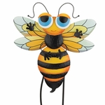 28" Friendly Garden Bee Stake