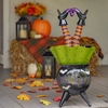 29" Bewitched Cauldron w/Witch Legs