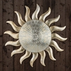 29" Champagne Sun Wall Decor