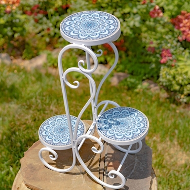 Three Tier Mosaic Plant Stand - Seattle only $164.99 at