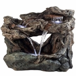 30" Cascading Truth Fountain w/LED Lights
