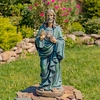 30" Jesus Statue w/Sacred Heart - Antique Bronze