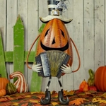 31" Jack-O-Lantern w/Accordion Decoration 31" Jack-O-Lantern w/Accordion Decoration