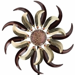 32" Burgundy Mosaic Wind Spinner 32" Burgundy Mosaic Wind Spinner