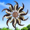 32" Burgundy Mosaic Wind Spinner