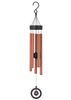 32" Healing Stone Wind Chime - Amethyst
