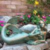 32" Lovely Lying Mermaid - Bronze Patina