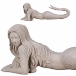 32" Peaceful Seaside Mermaid - Roman Stone