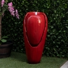 32" Serenity Flow Fountain w/LED Lights - Red
