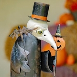 34.25" John Travulture Iron Halloween Figurine 34.25" John Travulture Iron Halloween Figurine
