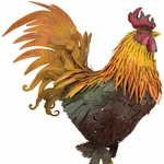 34" Napa Rooster Decor