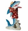 35" Large Shark Butler Statue
