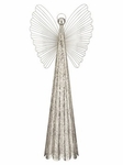 36" Contempo Silver Angel Decor