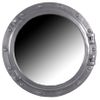 36" Porthole Mirror - Aluminum Finish