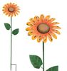36" Rustic Flower Stake - Daisy