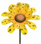 36" Rustic Flower Stake - Marigold