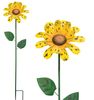36" Rustic Flower Stake - Marigold