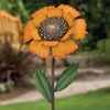 46" Rustic Flower Stake - Marigold (Set of 4)
