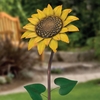 46" Rustic Flower Stake - Sunflowers (Set of 4)