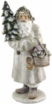 37" Old World Santa Statue w/Tree & Gift Basket 37" Old World Santa Statue w/Tree & Gift Basket