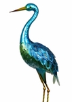 38" Metallic Coastal Crane Bird 38" Metallic Coastal Crane Bird